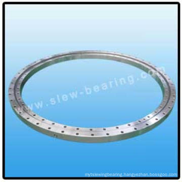 forging bearing rings thin section flange slewing bearing